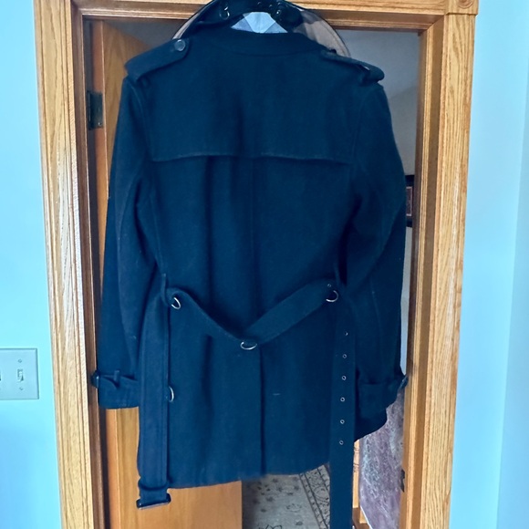 Burberry Pea Coat Iconic Wool Classic - Picture 3 of 4